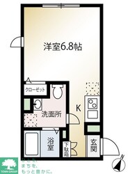 トリニティ桜新町の物件間取画像